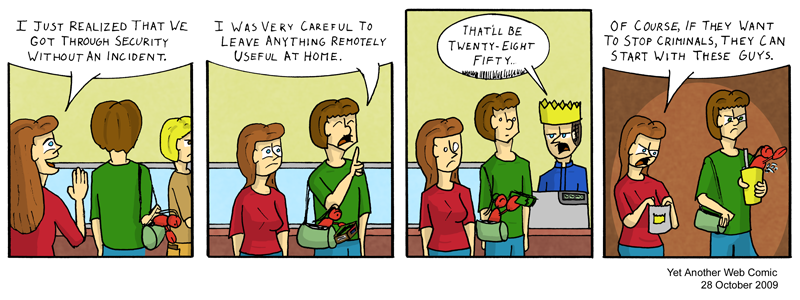 A comic. It's not that funny, you're not missing much.